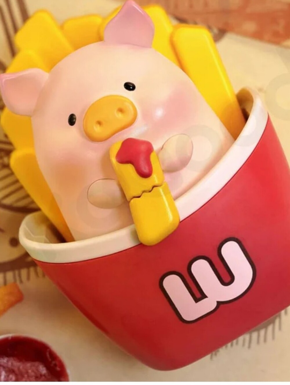 LuLu The Piggy Burger Express Movable Series NIB